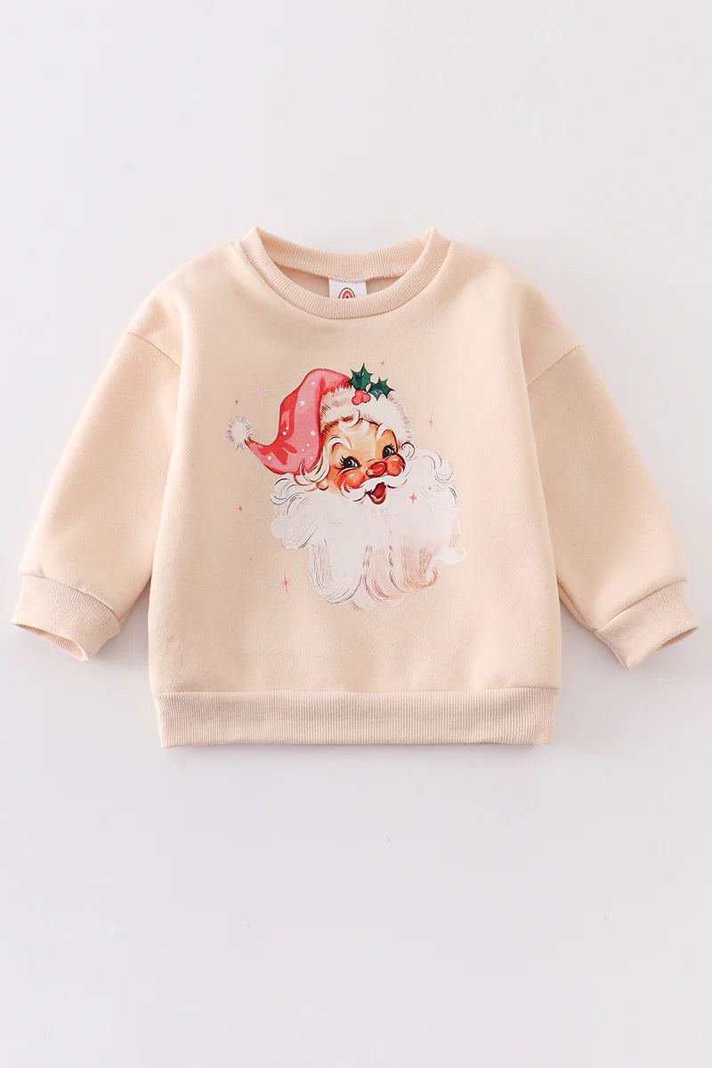 Girls - Christmas Santa Sweatshirt