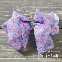 Cotton Candy Bow