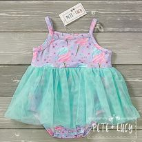 Cotton Candy Romper