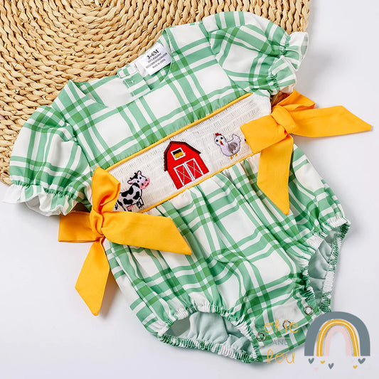 Barnyard Friends Romper